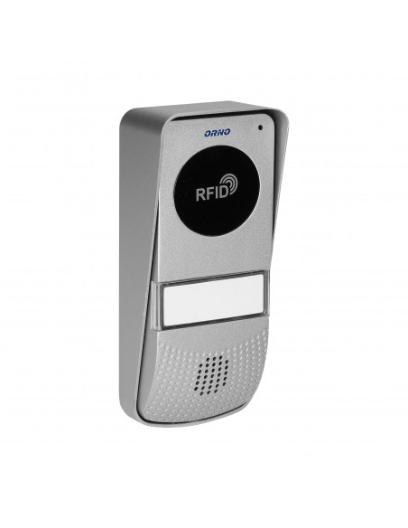 Zestaw domofonowy 1-rodzinny natynkowy z czytnikiem breloków, MIZAR 