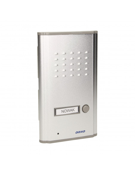 Zestaw domofonowy jednorodzinny z interkomem, podtynkowy, FOSSA INTERCOM