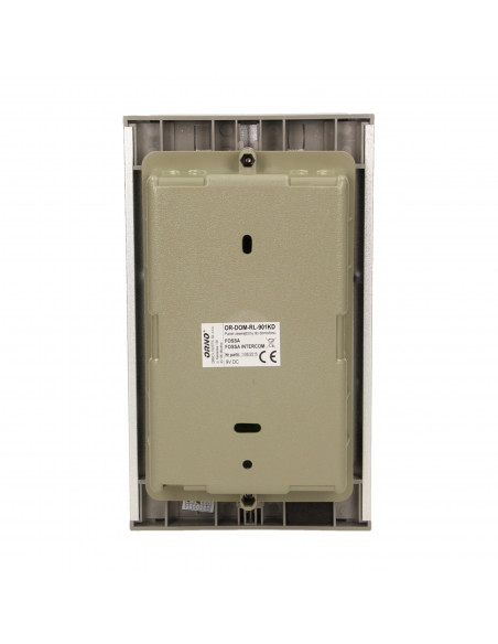 Zestaw domofonowy jednorodzinny z interkomem, podtynkowy, FOSSA INTERCOM