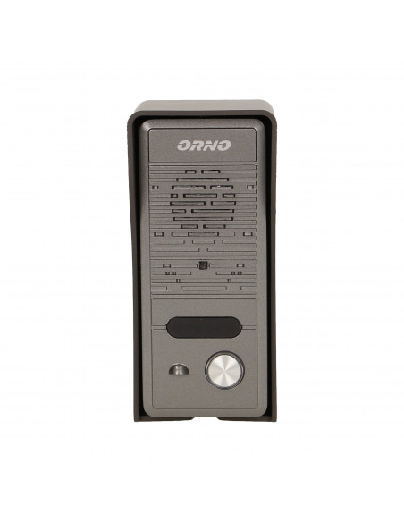 Zestaw domofonowy jednorodzinny z interkomem, bezsłuchawkowy, czarny ELUVIO INTERCOM