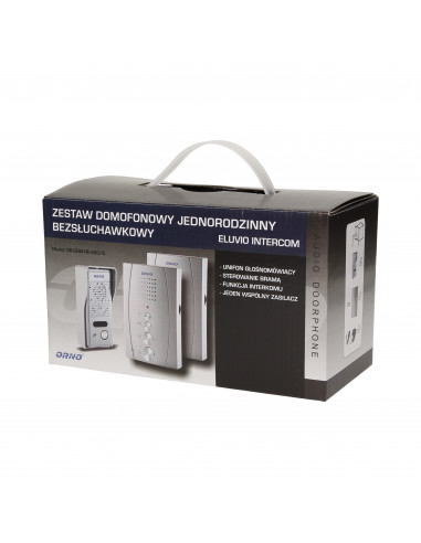 Zestaw domofonowy jednorodzinny z...
