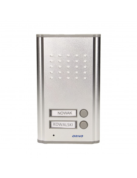 Zestaw domofonowy 2-rodzinny, podtynkowy, FOSSA MULTI