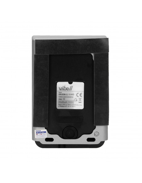 Zestaw domofonowy 2-rodzinny, 2-żyłowy, natynkowy, SALEM MULTI