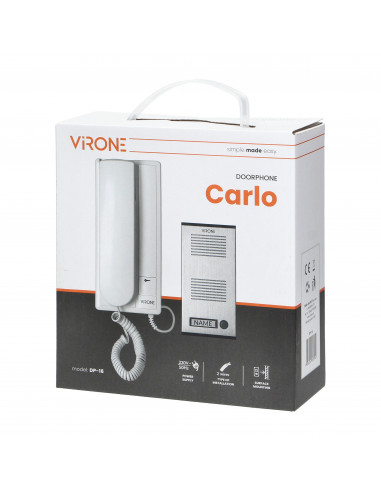 Zestaw domofonowy jednorodzinny,...