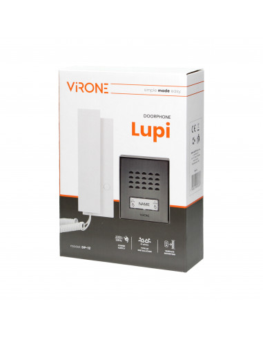 Zestaw domofonowy jednorodzinny,...