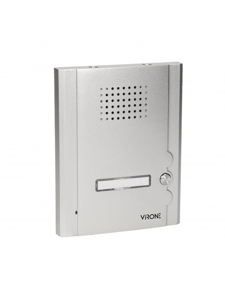 Zestaw domofonowy jednorodzinny, podtynkowy z czytnikiem breloków zbliżeniowych, MALO