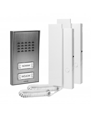 Zestaw domofonowy 2-rodzinny,...