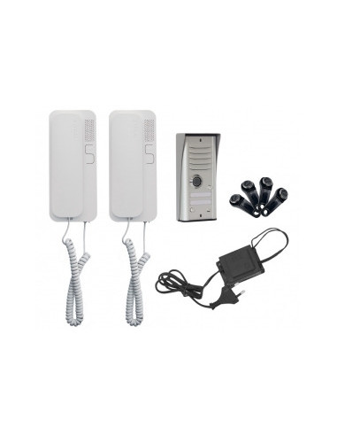 Zestaw domofonowy dwurodzinny COSMO...