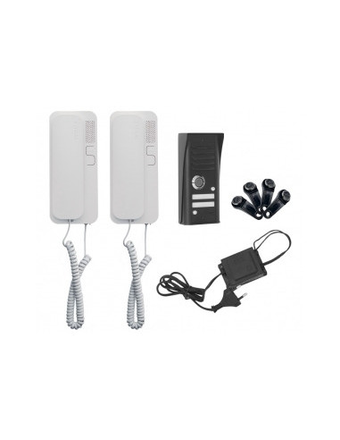 Zestaw domofonowy dwurodzinny COSMO...