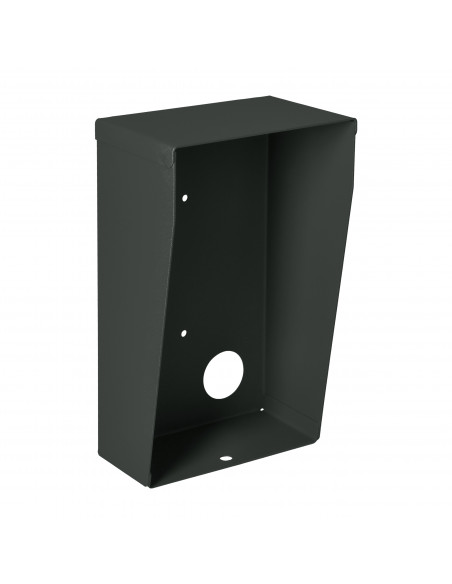 Daszek ochronny do  domofonów FOSSA, natynkowy, czarny