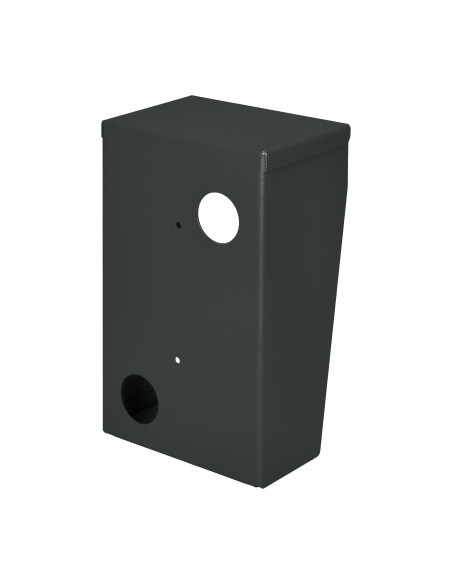 Daszek ochronny do  domofonów FOSSA, natynkowy, czarny